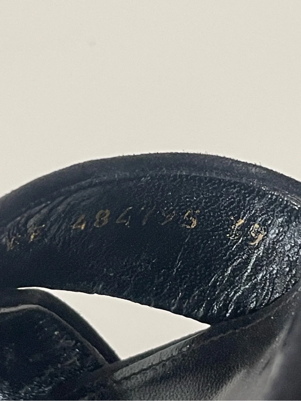 AUTHENTIC YSL STUDDED PLATFORMS